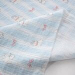 100% Cotton Double Gauze 100% Cotton Double Gauze Fabric, Baby Drool Bib Fabric, Loungewear & Pajama Fabric