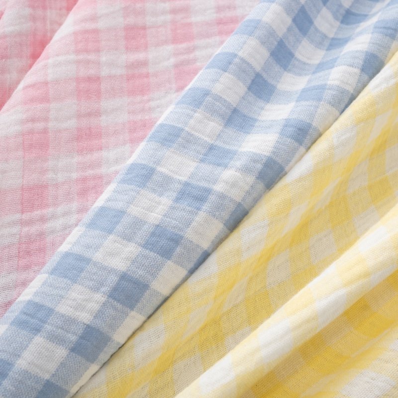 100% Cotton Double Gauze 100% Cotton Double Gauze Fabric, Baby Drool Bib Fabric, Loungewear & Pajama Fabric