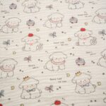 100% Cotton Double Gauze 100% Cotton Double Gauze Fabric, Baby Drool Bib Fabric, Loungewear & Pajama Fabric